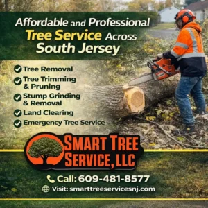 Professional Burlington County tree service 