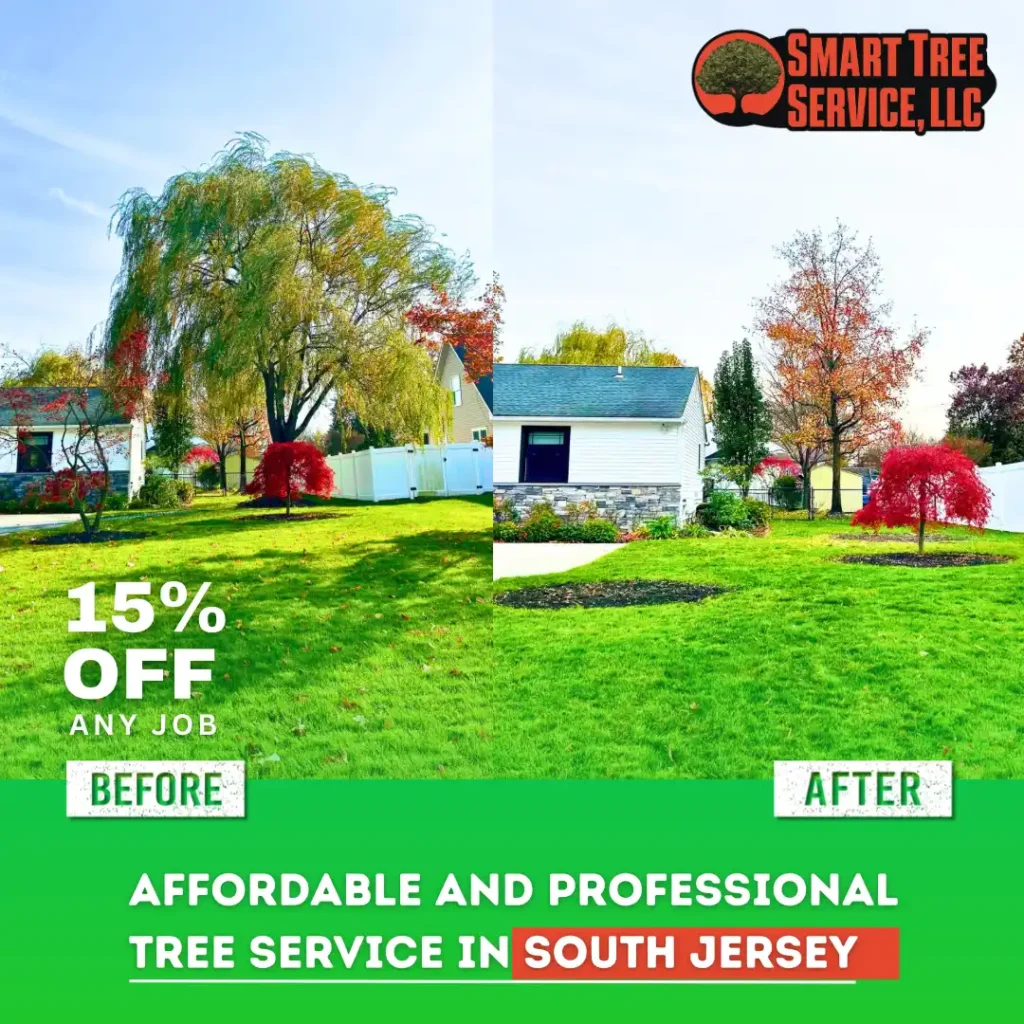 tree service before and after